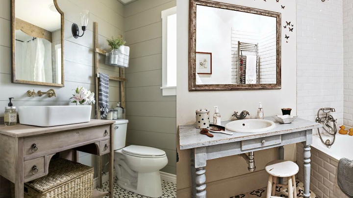 bathroom-with-vintage-style