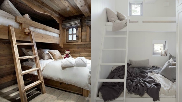 bunk beds in the bedroom