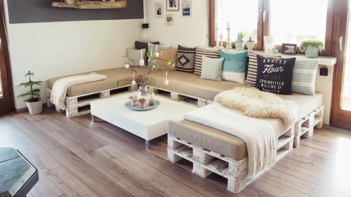 sofa with pallets