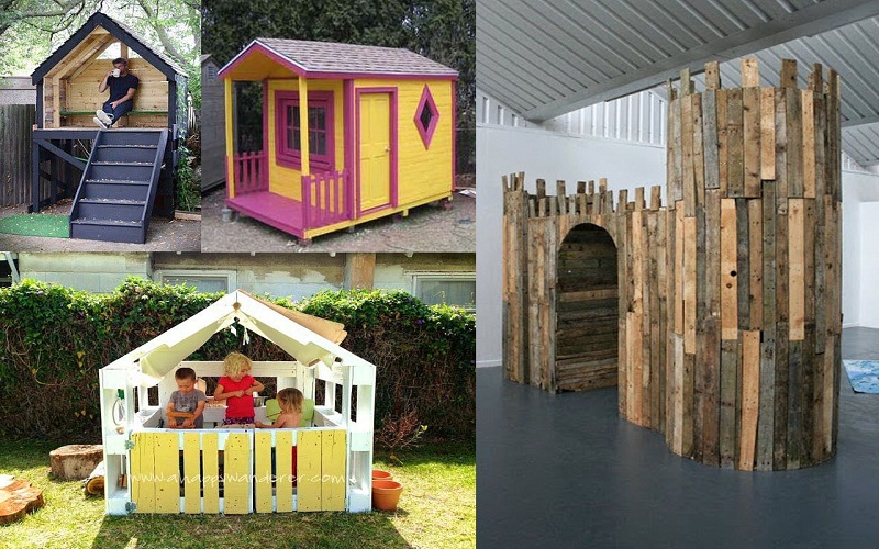 top children's pallet houses