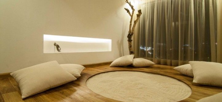 Meditation spaces at home