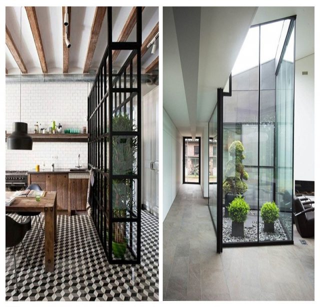 Room divide and open spaces with ingenious decorative tricks