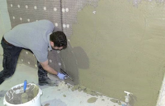 Treat damp walls internally