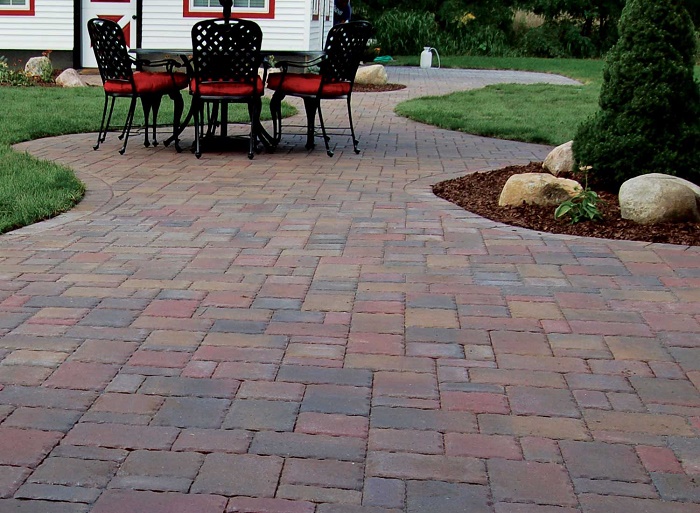 How to place cobblestone pavers