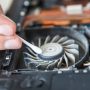 How to clean laptop fan