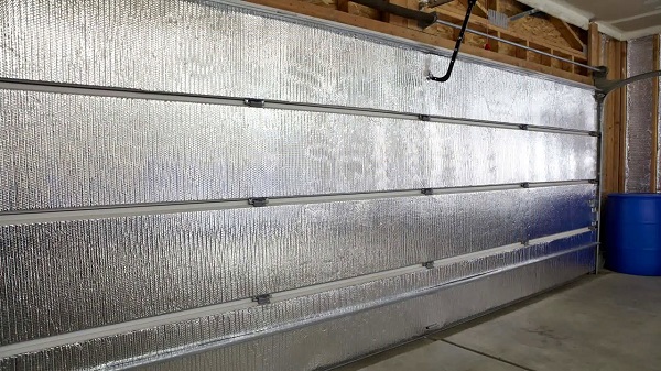 How to insulate a garage door