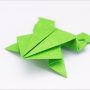 How to make an origami frog