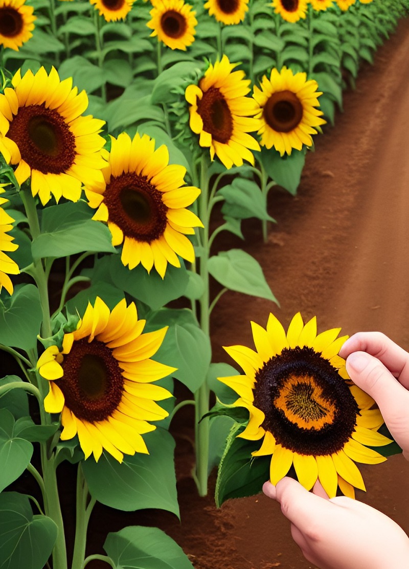 How to Cut Sunflowers