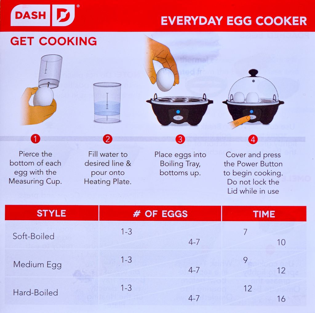 How to Use the Dash Egg Cooker