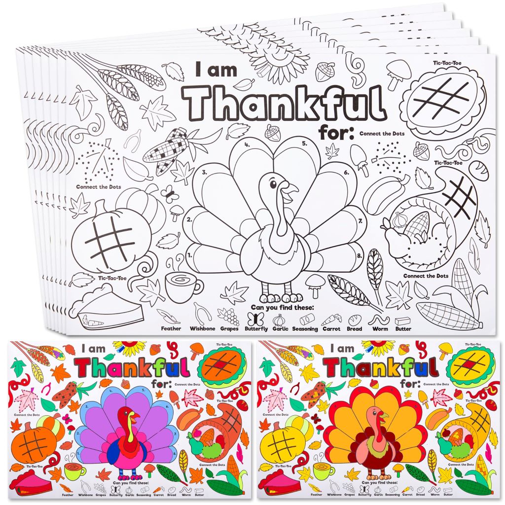 Why Make Your Own Coloring Placemats?