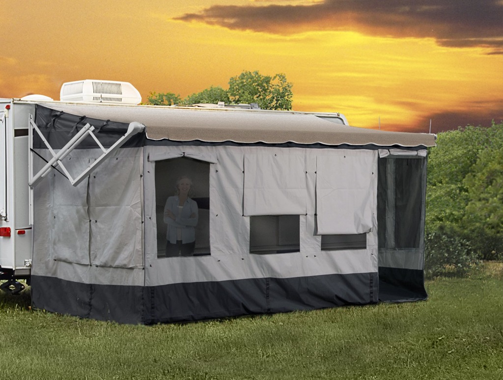 Upgrade Your RV Camping Experience with an Awning Screen Room House I