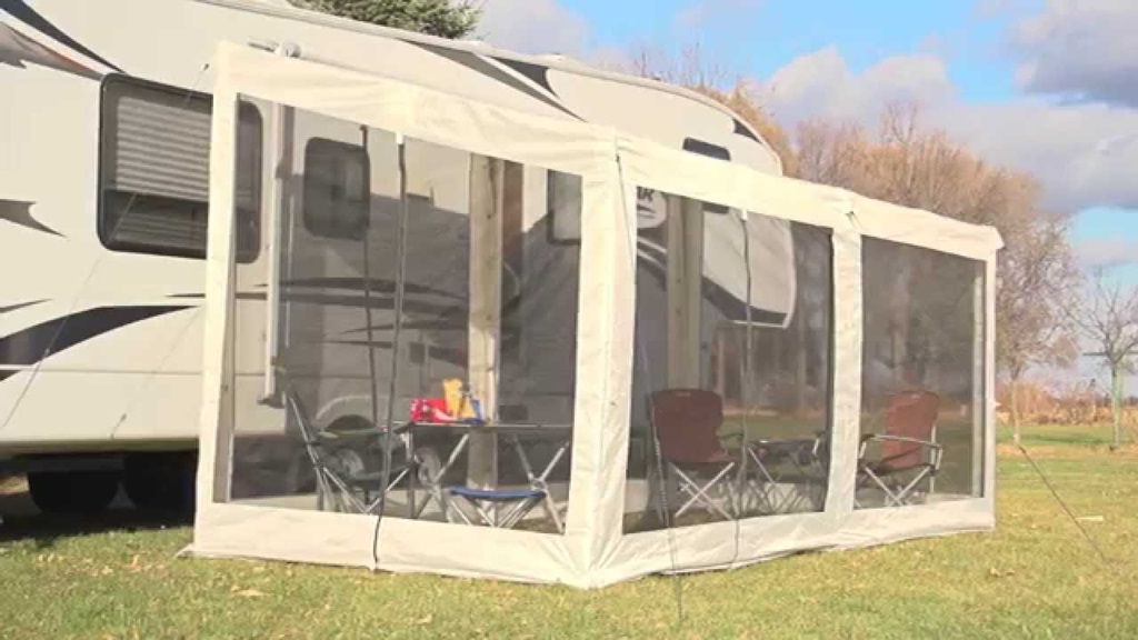 Installing Your RV Awning Screen Room