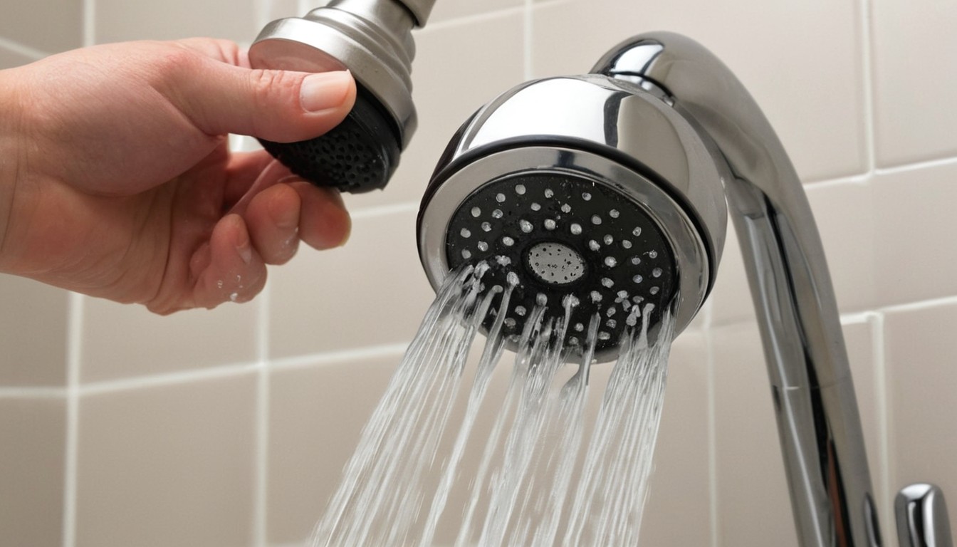 Unclogging Your Showerhead