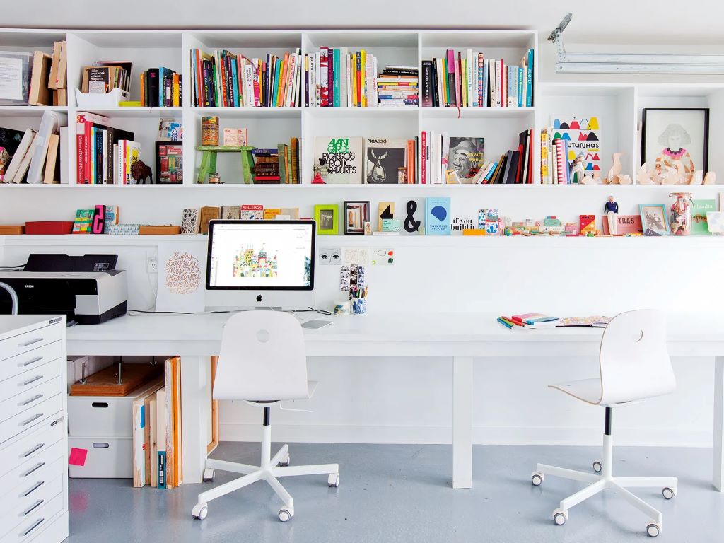 Work in Wonderland: Bohemian Home Office Design Ideas for Creatives ... - Home Office Design Ideas For Creatives