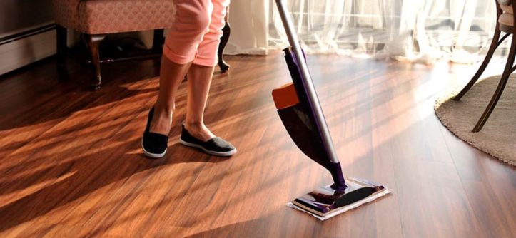 What is the best way to clean laminate flooring?