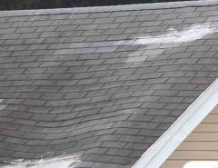 How to fix a sagging house roof?