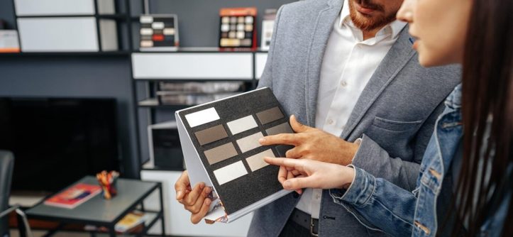 How do I pick the right color for my kitchen cabinets?