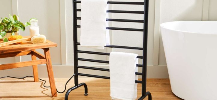 What is a towel warmer used for?