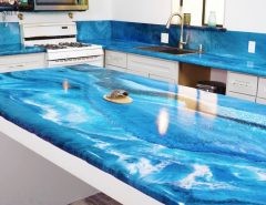Can you use epoxy paint on countertops?