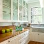 Can small kitchens combine a sitting area with a scullery
