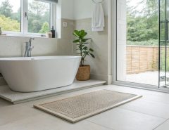 Modern bathroom featuring a sustainable wet room shower tray, showcasing an eco-friendly and stylish way to upgrade your space.