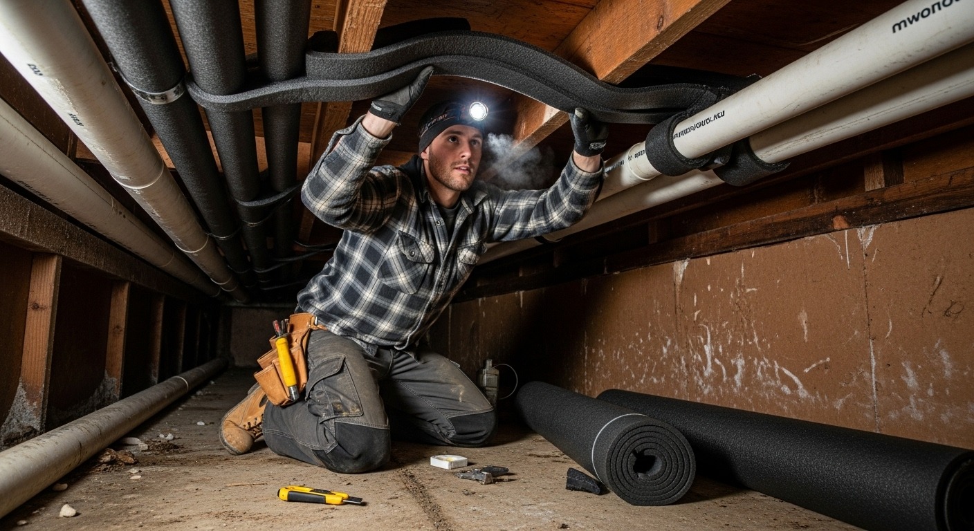 How can I prevent pipes from freezing during Chinook winds