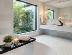 What makes a spa-style bathroom different