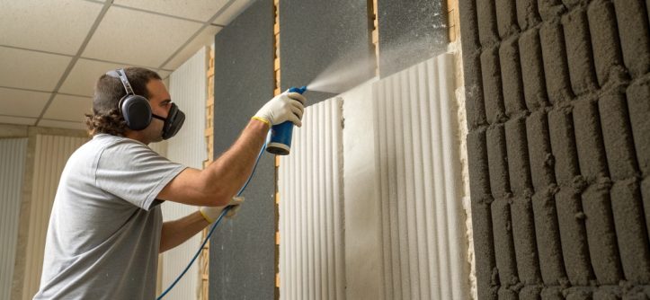 Innovative acoustic spray offers a smart, easy path to significant noise reduction in homes & offices. Damping sound waves with advanced material.