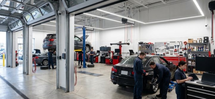 Business garage solutions for improved security and efficiency
