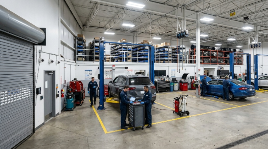 Business garage systems designed to streamline daily operations